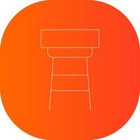 Hocker kreatives Icon-Design vektor