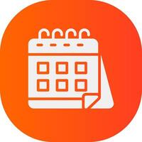 Kalender kreatives Icon-Design vektor