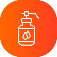 Shampoo kreatives Icon-Design vektor