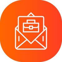 E-Mail kreatives Icon-Design vektor