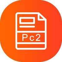 pc2 kreativ Symbol Design vektor