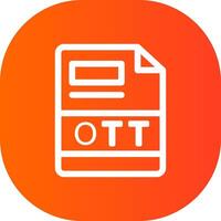 ott kreativ Symbol Design vektor