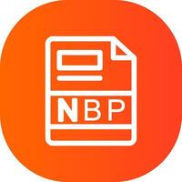 nbp kreativ Symbol Design vektor