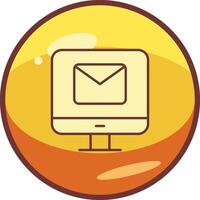 Computer Email Vektor Symbol