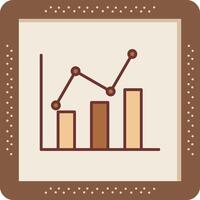 Statistik-Vektorsymbol vektor