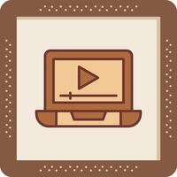 Video Anzeige Vektor Symbol