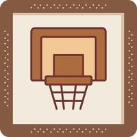 basketboll ring vektor ikon