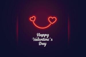 två neon hjärtan ansluter tillsammans valentines dag baner vektor