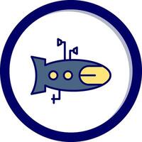 U-Boot-Vektor-Symbol vektor