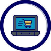 E-Commerce-Vektorsymbol vektor