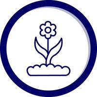 Blume Knospen Vektor Symbol