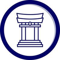 torii Tor Vektor Symbol