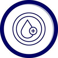 Blut fallen Vektor Symbol