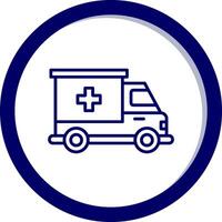 Krankenwagen-Vektor-Symbol vektor