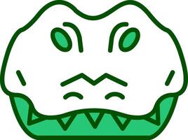 Krokodil Vektor Symbol