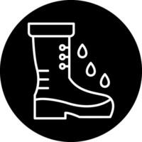 Regenstiefel Vektor Symbol