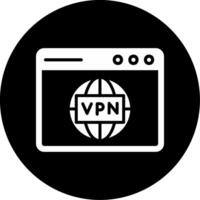 VPN-Vektorsymbol vektor