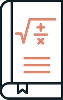 Mathe Buch Vektor Symbol