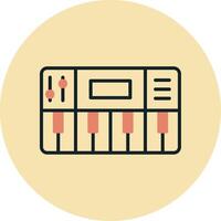 Synthesizer Vektor Symbol