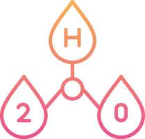 h2o-Vektorsymbol vektor