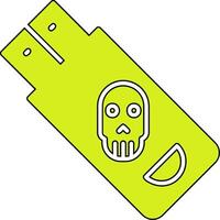 infiziert USB Stick Vektor Symbol