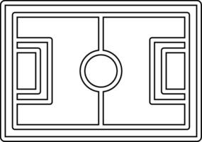 fotboll jord vektor ikon