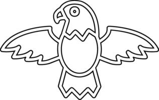 Adler-Vektor-Symbol vektor