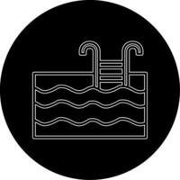 Schwimmbad-Vektor-Symbol vektor