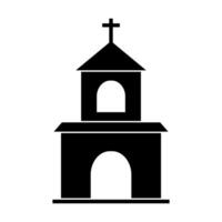 Christian Kirche Vektor Symbol Religion Konzept zum Grafik Design, Logo, Netz Grundstück, Sozial Medien, Handy, Mobiltelefon Anwendung, ui Illustration