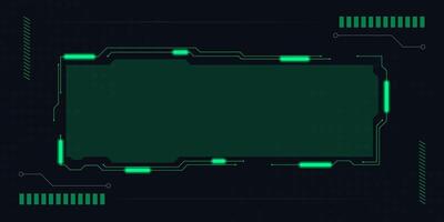 Technologie Digital futuristisch Internet Netzwerk Verbindung dunkel schwarz Hintergrund, Grün abstrakt Cyber Information Kommunikation, ai groß Daten Wissenschaft, Innovation Zukunft Technik Linie Illustration Vektor 3d