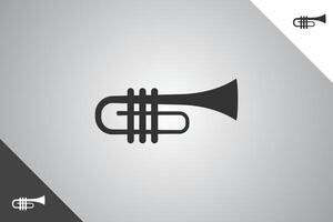 saxofon logotyp. minimal och modern logotyp. perfekt logotyp för företag relaterad till band, musiker och sångare industri. isolerat bakgrund. vektor eps 10.