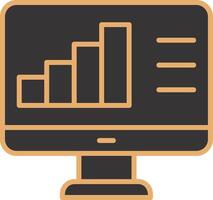 Vektorsymbol für die Datenanalyse vektor