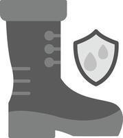 wasserdicht Schuhe Vektor Symbol