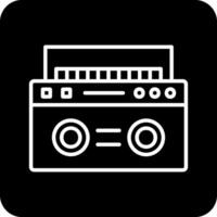 Symbol für Boombox-Vektor vektor