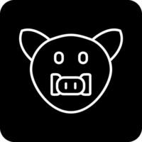 Wildschwein-Vektor-Symbol vektor