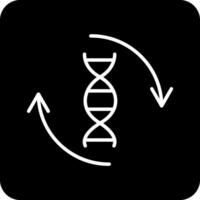 DNA-Vektor-Symbol vektor