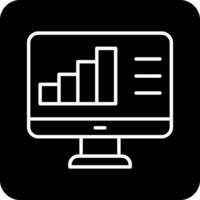 data analys vektor ikon