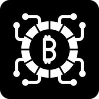 Bitcoin-Vektorsymbol vektor