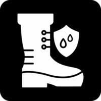 wasserdicht Schuhe Vektor Symbol