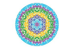 bunt Mandala Ornament Vektor