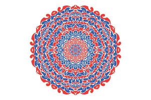 bunt Mandala Ornament Vektor