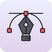 Stiftwerkzeug-Vektorsymbol vektor