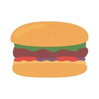 Hamburger Fast Food vektor