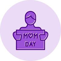 mödrar dag vektor ikon