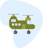 Vektorsymbol für Militärhubschrauber vektor