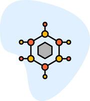 nanoteknologi vektor ikon