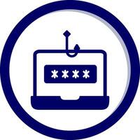 Phishing-Vektor-Symbol vektor