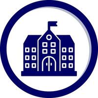 Universität Gebäude Vektor Symbol