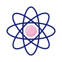 Wissenschaft Atomsymbol vektor