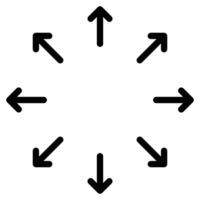 Pfeil Symbol Diagramm Diagramm, Infografik, Element, vektor